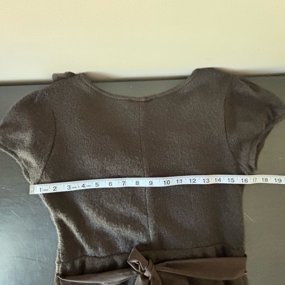 Rinascimento XS Knit Mohair Blend Short Sleeve Bubble Hem Sweater Dress EUC - Picture 12 of 15